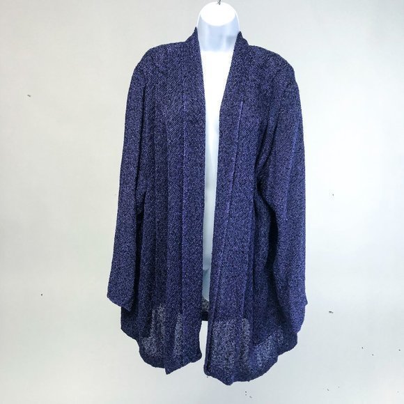 Women's Handwoven Panache Cardigan sz L - Picture 1 of 9